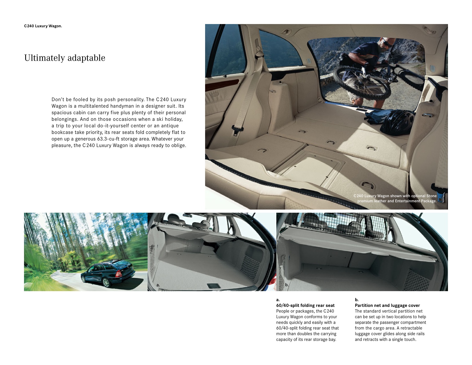 2005 Mercedes-Benz C-Class Luxury Brochure Page 9